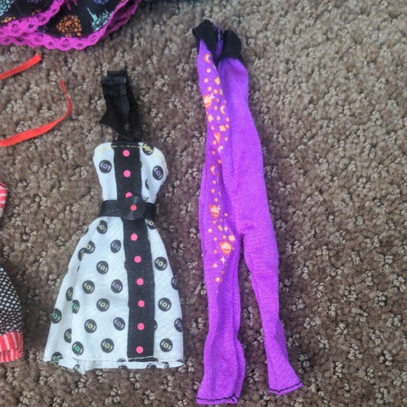 Colorful Doll Dresses Set - Picture 2 of 5